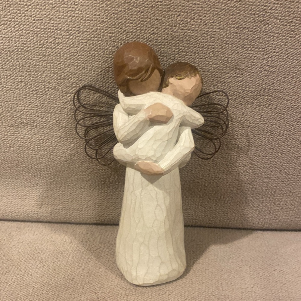 3 Willow Tree figurines Angel of Summer, Angel of Remembrance, Angels Embrace - Picture 5 of 10